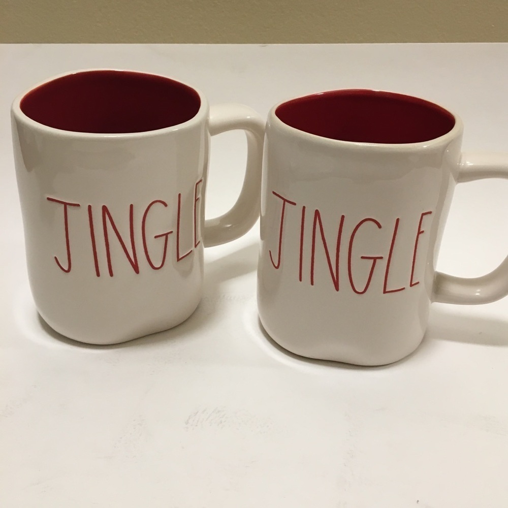 JINGLE Rae Dunn Christmas Coffee Mug NEW